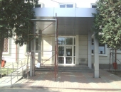 Copertină intrare universitate Bacau , corp C